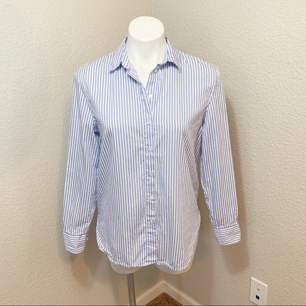 3/$25 H&M Blue Striped Button Down